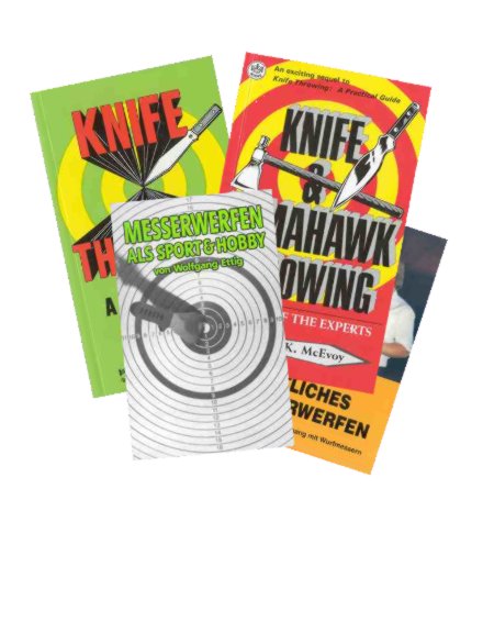 Bücher über das Messerwerfen - stöbern in unserer kommentierten Bücherliste